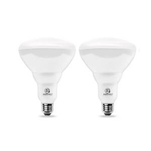 Energetic BR40 LED Light Bulbs, Indoor Flood Light, Dimmable, 5000K Daylight, 110W Equivalent, 1600LM, E26 Base, Recessed Can Lights, High Lumen, Flicker Free, UL Listed, 2 Pack