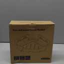 Acrylic Corner Shower Caddy, Strong Adhesive Shower Organizer Clear Wall Mounted Bathroom Shelf No Drilling Basket Rack for Bathroom Kitchen Dorm Toilet