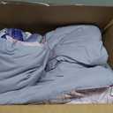 Dobuyly Floral Comforter Set Queen 7 Piece Purple Pink Flower Bed in a Bag