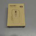 TECKNET Wireless Mouse, 2.4G Ergonomic Optical Mouse, Computer Mouse for Laptop, PC, Computer, Chromebook, Notebook, 6 Buttons, 24 Months Battery Life, 2600 DPI, 5 Adjustment Levels - Purple