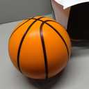 Silent Basketball Size 7 and Size 3 - Non-derforming Package, New Upgraded Weight 600g Grooved Airless Indoor Basketball, Silent Training Ball High Bounce for Quiet Dribbling and Indoor Training