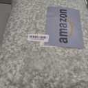 Yimobra Luxury Bathroom Rugs, Fluffy Bath Mats, Non Slip, Water Absorbent Microfiber, Machine Washable, Plush Runner Shower Rugs, Thick Matts for Bathroom Floor&Tub, 70"x 24", Light Green and White