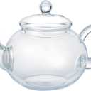 Hario "Jumping Leaf" Tea Pot, 500ml (Clear - New Model)