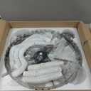 TOCHIC French Empire Crystal Chandeliers,9 Lights Rustic Farmhouse Chandelier,High Ceiling Light Fixture for Entryway,Antique Bronze Chandeliers for Dining Living Room,Foyer,Staircase,24" W x 40'' H