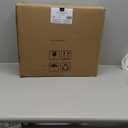 Amazon Basics 16" Pedestal Fan with Remote, Floor Fan, Standing Fan for Bedroom, Living Room, Office, with 3 Speeds, 3 Modes, Timer, Dual-Layered Blades, Adjustable Height, Tilt Head, 60W, Black