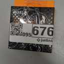 Misxi 2 Pack Tempered Glass Case Compatible for Apple Watch Series 11 (2025) Series 10 46mm, Hard PC Screen Protector Ultra-Thin Lightweight Scratch-Resistant Cover for iWatch, 1 Black + 1 Transparent