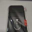 Janmitta Case Compatible with Google Pixel 10/10 Pro Built in Slide Camera Lens Cover+Screen Protector+Finger Ring Holder Kickstand,Heavy Duty Shockproof Full Body Protective Phone Cover,Black