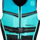 O'Brien Youth Small Flex V-Back CGA Life Jacket (55-75 lbs), Aqua