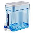 ZeroWater 22-Cup Ready-Read 5-Stage Water Filter Dispenser with Instant Read Out - 0 TDS for Improved Tap Water Taste - IAPMO Certified to Reduce Lead, Chromium, and PFOA/PFOS