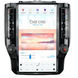 12.1"Android13 Car Radio Stereo for Dodge Ram 1500/2500/3500/4500 2019-2025 | RAM 5500 Wireless CarPlay/Android Auto, WiFi/4G, DSP Audio, OEM Camera/Steering Wheel Control, AC touch control App Download