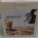Aromaster 4 IN 1 Electric Milk Frother and Steamer for Coffee, Hot Dense/Airy Foam & Cold Foam Maker