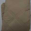 Ameritex Waterproof Dog Bed Cover Pet Blanket with Anti-Slip Back for Furniture Bed Couch Sofa (52x82 Inch (Pack of 1), Beige)