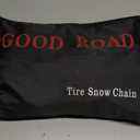 Snow Chains 8pcs Tire Chains Snow Chains for Car SUV Tire Chains with Tightening Buckles Universal Anti-Slip Snow Tire Chains Tire Cables Durable Chains for Tires Heavy Duty