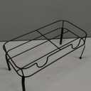 Blulu Metal Beverage Dispenser Stand for Parties Double Drink Stand Dispenser Holder Stand for Glass Jar Bottles(2 Gallon)