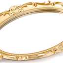 Sooyee Decorative Tray - Gold Mirror Tray for Bathroom Vanity, Dessert & Coffee Table, Home Decor with Handle (14" x 9.8" x 1.1")