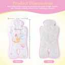 HRPR Car Seat Cooling Pad for Babies & Toddlers | Non Toxic, Soft, Breathable Cooling Mat for Car Seats, Strollers, Cribs | Lightweight, Foldable, Easy Clean Toddler & Infant Cooling Pad (Bunny)