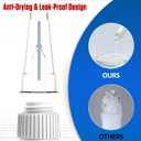 2 x Glass Glue, 35g Ultra Strong Clear, Waterproof & Fast, Curing Adhesive for Glass Repair, Mirror, Crystal, Jewelry, and More