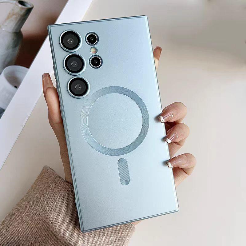 Compatible with Samsung Galaxy S22 & S23 Ultra Case  Magnetic Mag-Safe Military Protection Shockproof