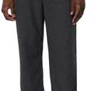 Amazon Essentials Men's Breathable Flannel Pajama Pant, Relaxed Fit, Drawstring, Cotton (Gray, S)
