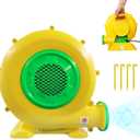 Air Blower, 480W 0.64HP Bounce House Blower, Portable Inflatable Bubble HOU-se Blo-wer, Perfect for Inflatable Bounce House, Bouncy Castle, Jumper, Water Slid, Corded(480 Watt 0.6HP)