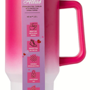 Manna Valentines™ Atlas Tumbler Stainless Steel - Pink Ombre  - 40 Oz 
