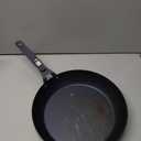 OXO Outdoor Pre-Seasoned Carbon Steel 12" Frying Pan Skillet, Detachable Handle for Easy Storage, Indoor Use, Nonstick with Use, Induction Suitable,Oven & Broiler Safe,Browning, Grill,Sear,Saute,Black
