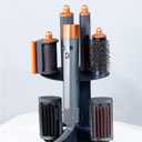 Curling Iron Holder Attachments Compatible with Dyson Airwrap Organizer Stand on Desktop, Hair Wrap Storage Rack Accessories Wall Mounted for home / Bathroom