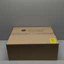 IRIS USA Cat Litter Box, Open Top with Scoop, Easy Clean Plastic Pan for Indoor Cats & Kittens, Beige