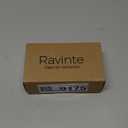 Ravinte 5 Pack Solid 3-1/2 Inch Center to Center Slim Square Bar Drawer Handles Kitchen Cabinet Handles Black Drawer Pulls Kitchen Cabinet Hardware Matte Black