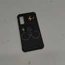 Goocrux Phone Cover Case for Samsung Galaxy S21 5G | 2in1, for Women Girls, Cute Girly, with Slide Camera Cover, Ring Holder, Black Eyes Design, Teens, Aesthetic, Pretty Cool Cases, 6.2''