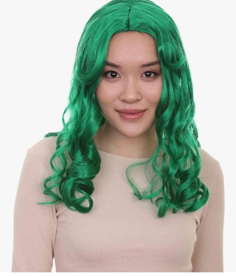 HPO Long Wavy Middle Part Costume Wig, Multiple Color Options