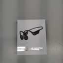 Bone Conduction Headphones, Wireless Bluetooth 5.3 Open-Ear Headphones with Mic, 10H Playtime Workout Headphones, Waterproof Sport Earphones Headset for Running, Gym, Hiking, Cycling (Black)