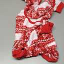 KYEESE Dog Christmas Pajamas, Warm Fleece Winter Dog Pajamas for Large Dogs, Soft Plush Holiday Pet Onesie with Snowflake Design, Lightweight Cozy Holiday Pet Jumpsuit, XXX-Large (3XL (60-80LBS))