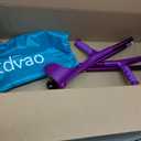Folding Forearm Crutches Pair Adults Anti-Drop Cuff Reduces The Hassle of Picking Up