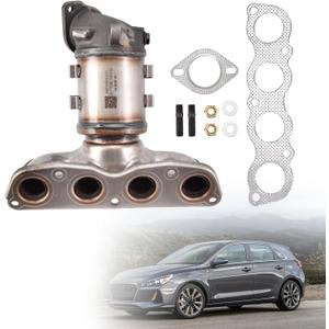 674-092 Front Catalytic Converter Fit for Hyundai Elantra 2.0L 2017-2020, for Kia Forte&Forte5 2.0L 2017-2021, Replace 28510-2EFB0 28510-2ESA0 28510-2ESB0 327-10007 327-10170 33369