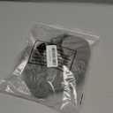 Honcloud Men's 8 Inches Curly Gray Realistic & Fluffy Fake Beard For Wizard Costume Party and Halloween(Gray)