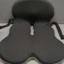 Truck Driver Seat Cushion, Memory Foam L-Shaped Ergonomic Cushion for Office Chairs, Comfort & Support for Long Sitting