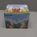 TOY Life Easter Eggs 12 Packs Filled with Wind Up Chicks and Plush Bunnies, Plastic Easter Eggs Toys Inside, Easter Filler with Wind Up Toys, Eggs for Egg Hunts, Easter Basket Stuffers for Kid Toddler