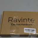 Ravinte 10 Pack Hidden Hinges Soft Close Surface Mount Kitchen Cabinet Hinges, No Pre-drilled for Kitchen Cupboard