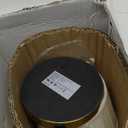 KDG Cordless LED Table Lamp Set of 2, Portables Fabric Shade Desk Lamps, 4000mAh Rechargeable Battery Powered Lighting, Dimmable Light for Dining Room, Bedroom, Bedside, Night Light, Balcony (Bronze)