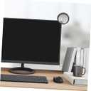 Hemoton Computer Rearview Mirror 3-Pack with Suction Cups for Office Cubicle Desk Safety Viewing Compact Rearview Magnifying Mirror 2.95 Inch Pc Material