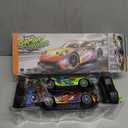 2 Pack RC Cars for Kids and Boys, Girls 4-7-8-12, Remote Control Car, LED Lights, 4WD Racing Cars,2.4GHz Dual Player, Colorful Graffiti Designs, Ideal Fun Easter Gift for Kids