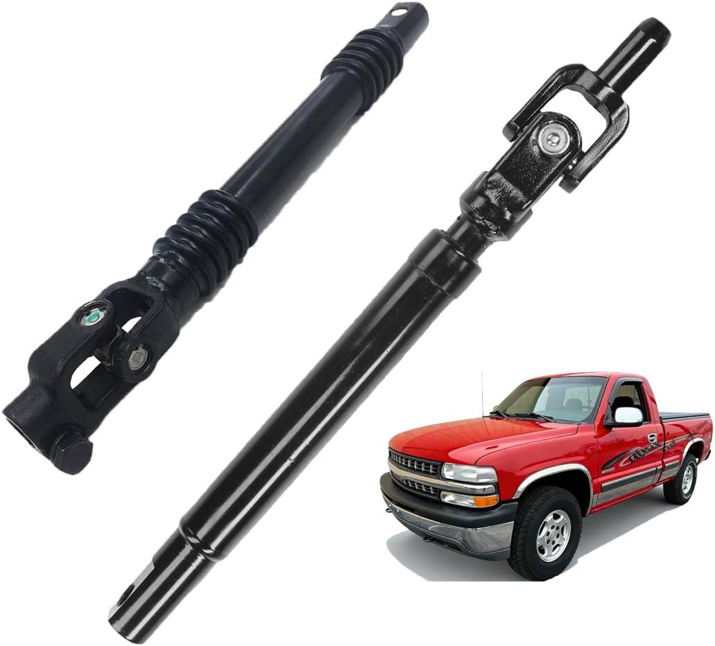 HAWKBROTHER Steering Shaft Steering Column U Joint Compatible with 1999-2006 Chevrolet Silverado 1500 2500 3500 Chevrolets Avalanche Suburban Sonora Rtahoe Replace GMC Sierra Yukon 425-130 425-176