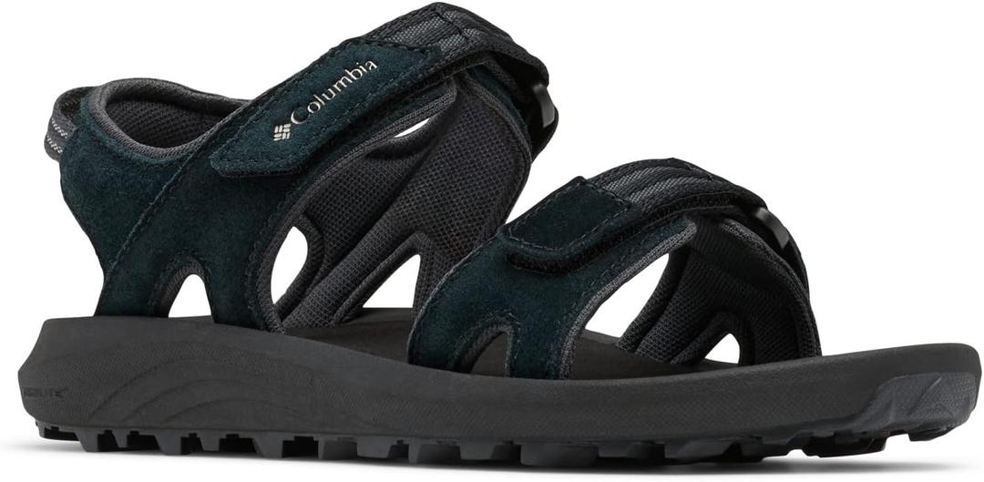 Columbia Women's Trailstorm Hiker 2 Strap Sport Sandal, Black/ Light Cloud, 11