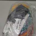 Zacro Resistance Bands, 6 Resistance Levels Pull Up Assistance Bands, Exercise Bands for Men&Women, Heavy Duty Resistance Band Set with Door Anchor, for Working Out, Muscle Training, Physical Therapy (Green+Red+Orange+Yellow+Cyan+Purple)