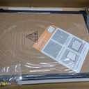 Board2by Cork Board Bulletin Board 24“ x 18”, Black Wood Framed Corkboard, Office Board for Wall Cork, Large Wall Mounted Notice Pin Board with 16 Push Pins for School, Home & Office