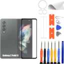 New Touch Screen Digitizer Replacement Compatible with Samsung Galaxy Z Fold 3 5G [7.6 inch] SM-F926B with Specialized Repair Tools Kit. (No LCD Digitizer)-with OCA Adhesive