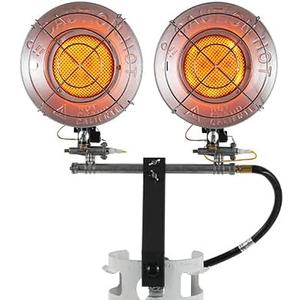 Propane Tank Heater Attachment, Propane Tank Top Heater, 30,000 BTU Portable Outdoor for Patio, Camping & Garage  with 3 Heat Levels & 90 Adjustable Head