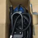 FADAKWALT Tire Inflator Portable Air Compressor, DC 12V Tire Air Pump with LED and 150PSI Digital Pressure Gauge, Portable Tire Inflator for Car Tires, Motorcycles, Bike, Ball (Blue)