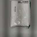 EurCross Shower Curtain Liner 72 x 80 inches Long, Water-Repellent Weighted Bottom Solid White Fabric Shower Curtain for Bathroom